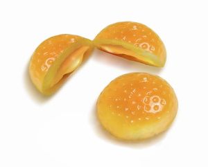 Caramelo Naranjas gomillenas brillo