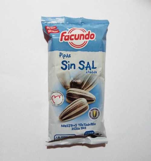 Caramelo Pipas sin sal Facundo